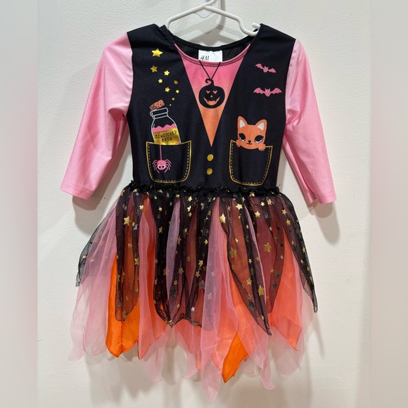 H&M Other - Rare H&M Halloween witch tutu dress toddler girls 4 yrs old